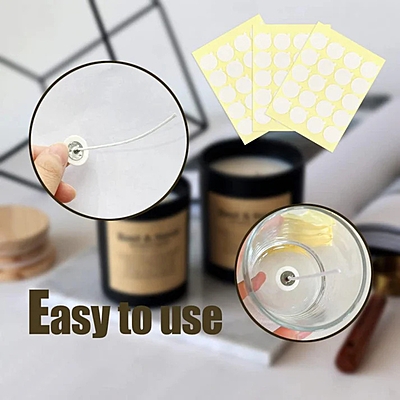 Candle Accessory - Wick Stickers (20pc in 1 sheet) Candle Accessory - Wick Stickers (20pc in 1 sheet)