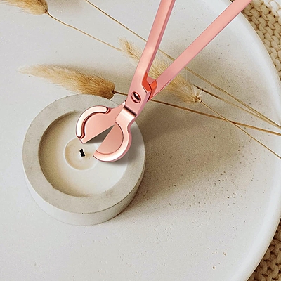 Candle Accessory - Wick Cutter (Rose Gold)