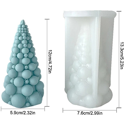 Silicon Mold Candle Bubble Tree