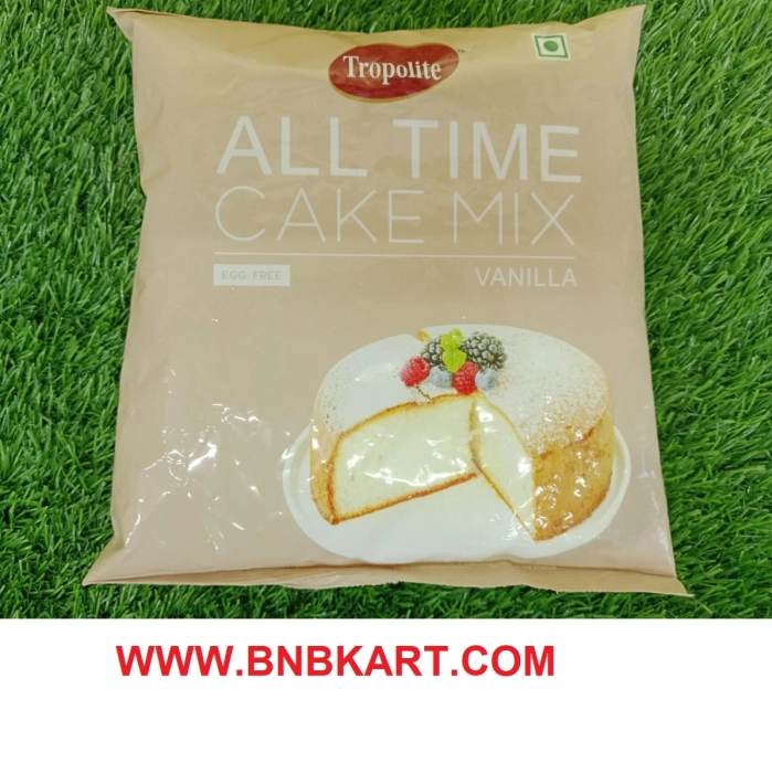 Tropolite vanilla sponge eggless premix 1kg Tropolite vanilla sponge eggless premix 1kg