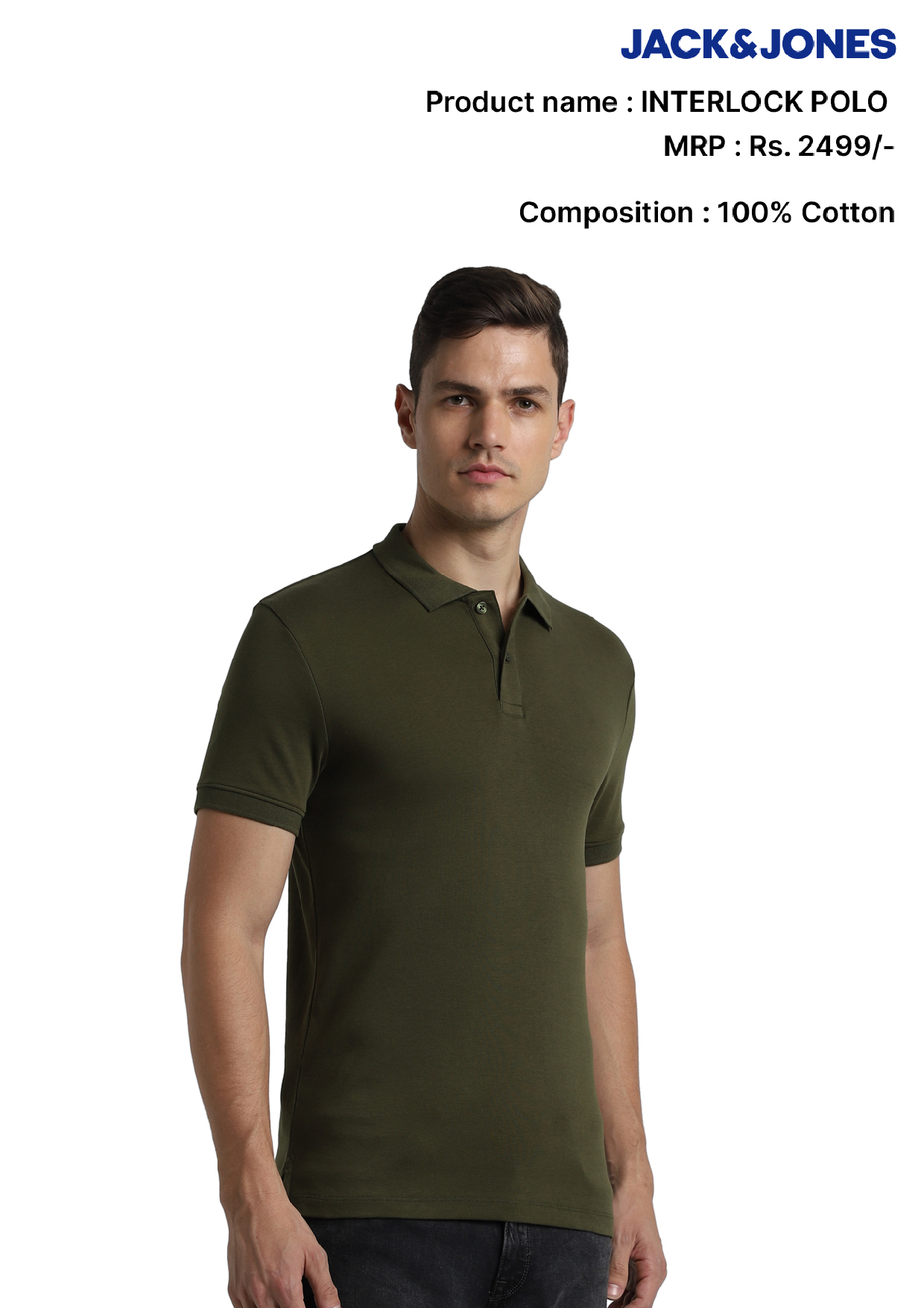 Jack & Jones Interlock Polo T- Shirt