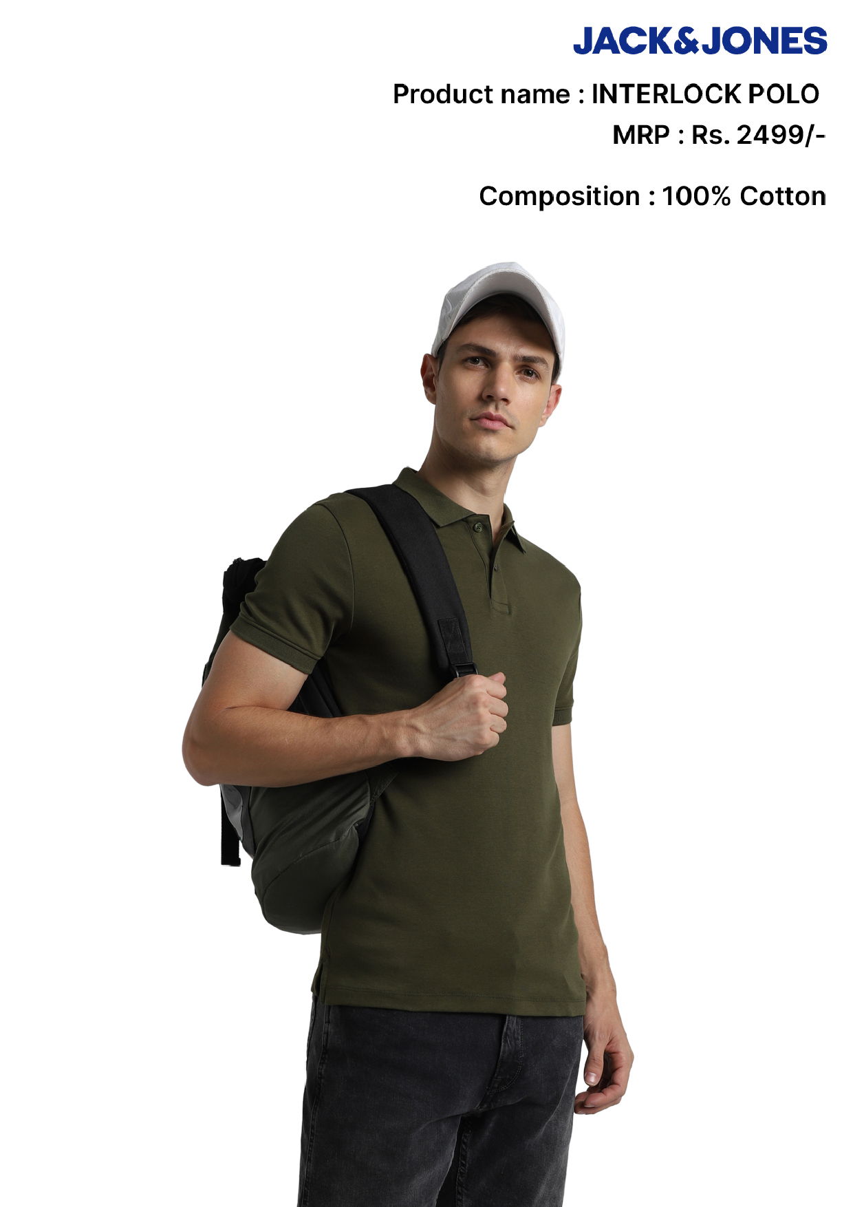 Jack & Jones Interlock Polo T- Shirt