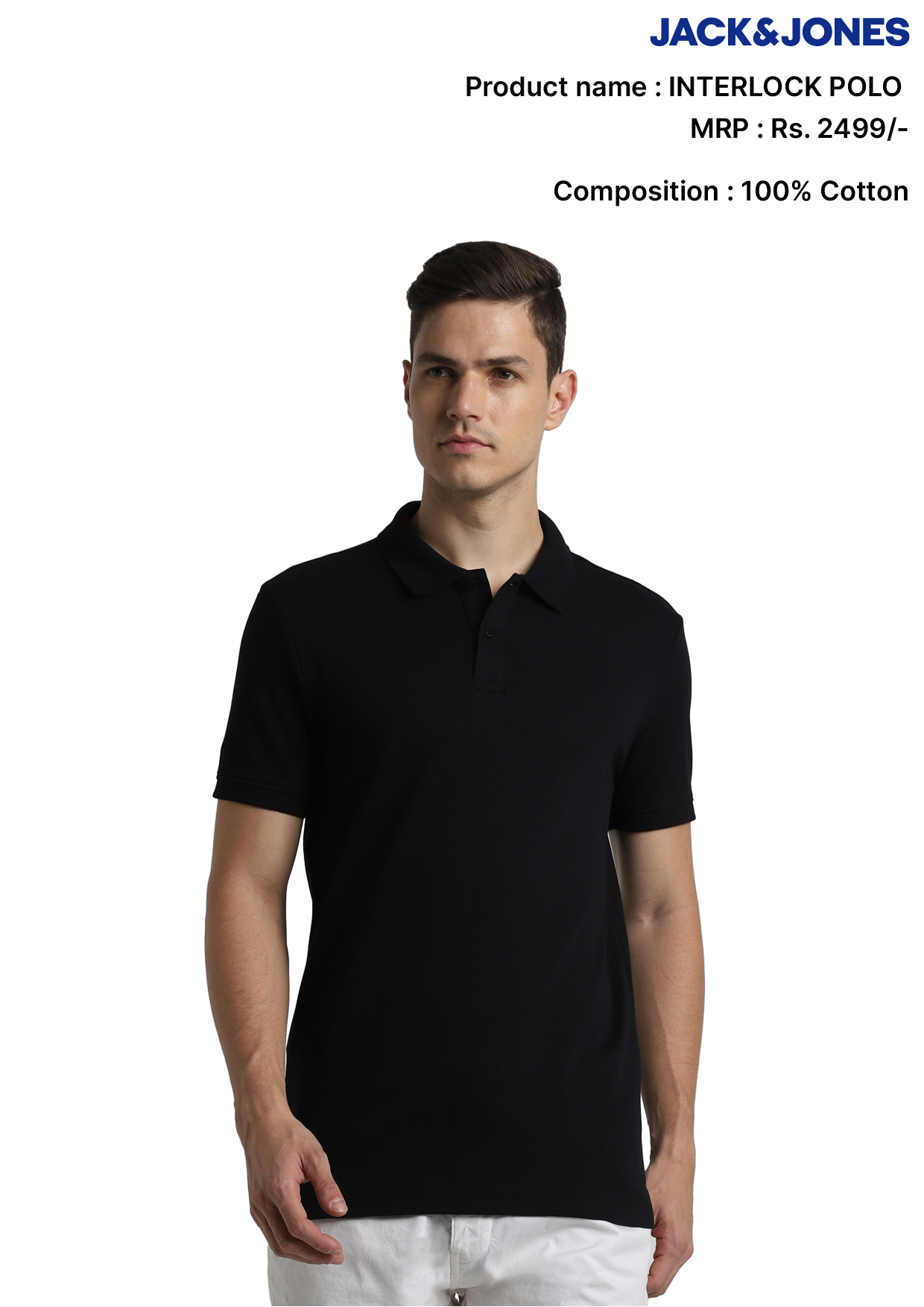 Jack & Jones Interlock Polo T- Shirt