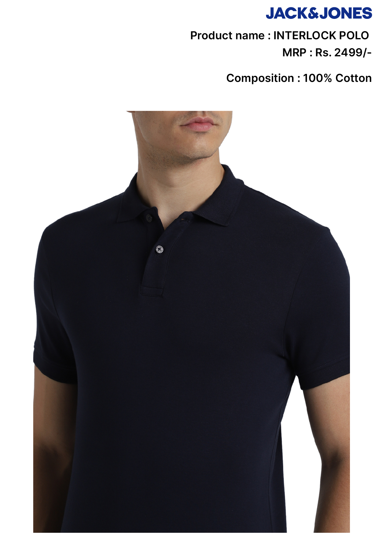 Jack & Jones Interlock Polo T- Shirt