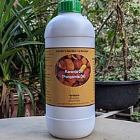 1 Ltr Organic Karanja Oil (Pongamia pinnata) | Pesticide | Fungicide