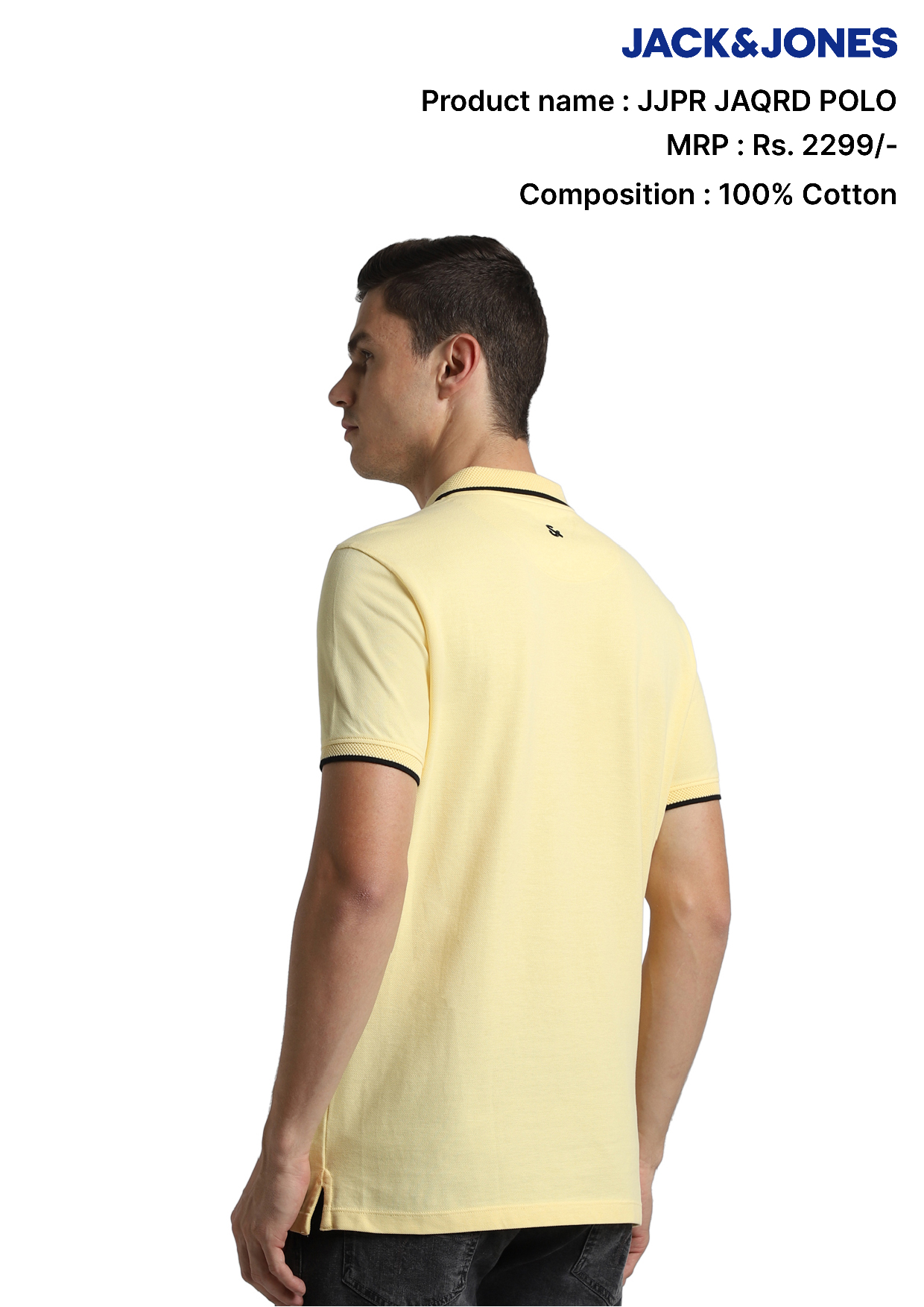 Jack & Jones Jacquard Tipping  T-Shirt