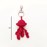 Jelly Fish Key Chain