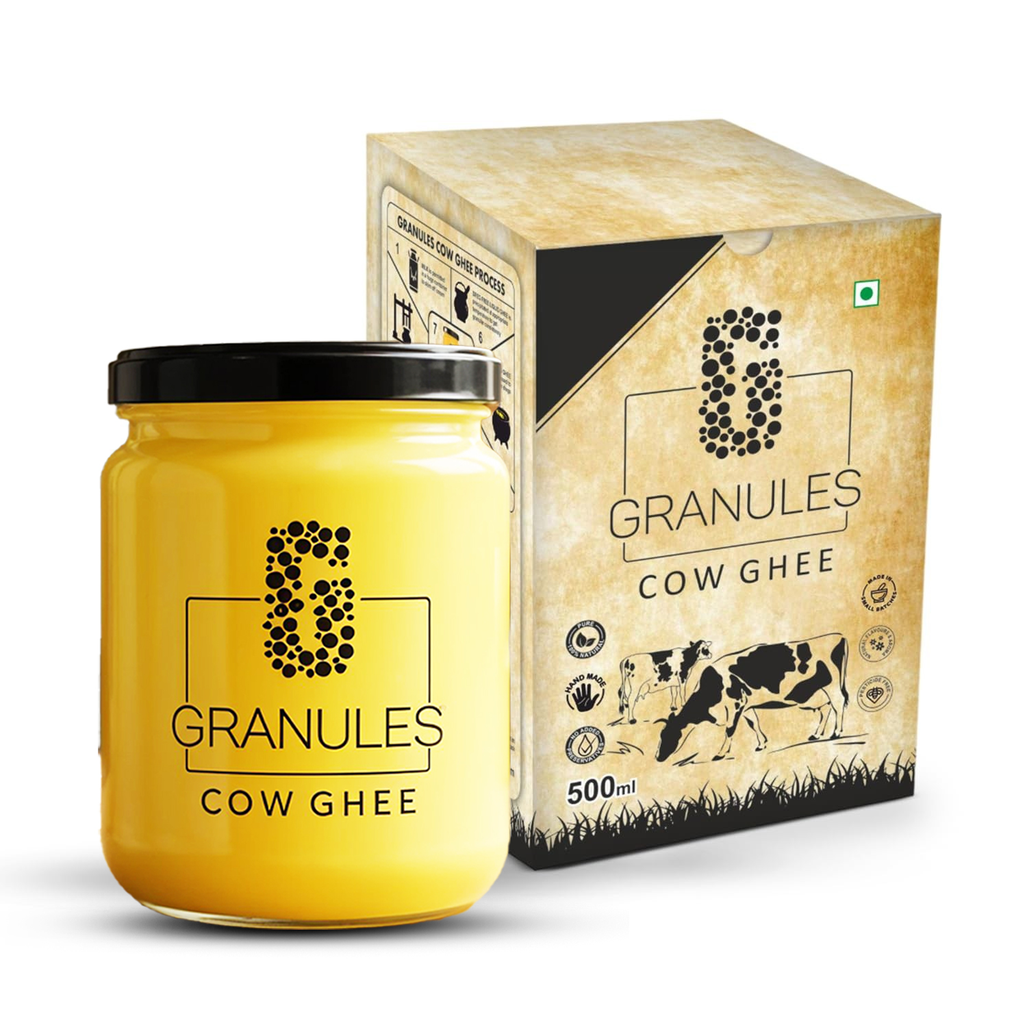 Pure Cow Ghee 500ml  Pack of 1