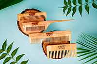 Neem Pocket Comb | Eco-Friendly, Anti-Static, Natural Hair Care || Pocket-Sized Comb, Natural Neem Wood Neem Pocket Comb | Eco-Friendly, Anti-Static, Natural Hair Care || Pocket-Sized Comb, Natural Neem Wood