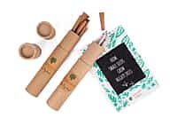Eco Friendly Recycled Kraft Paper Pens  | Plantable Pens | (Box 10pcs)