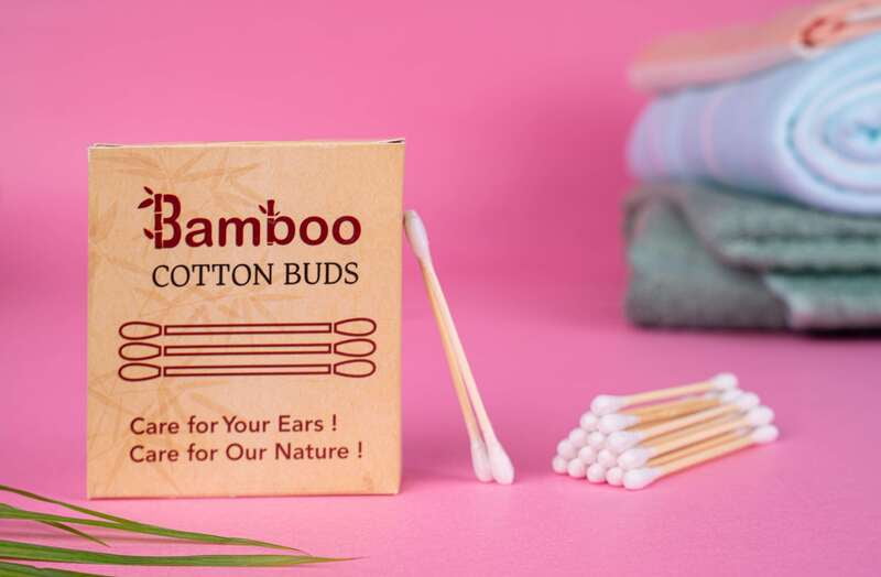 Bamboo Ear Buds cotton swabs| Biodegradable, Multipurpose Earbuds for Wax Cleaning & Make Up Removal/ Eco-Friendly Personal Care || Pack of 75, Natural Bamboo Bamboo Ear Buds cotton swabs| Biodegradable, Multipurpose Earbuds for Wax Cleaning & Make Up Removal/ Eco-Friendly Personal Care || Pack of 75, Natural Bamboo