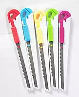 Stainless Steel 9mm Cutter Knife for Paper, Wallpaper, Cardboard, Vinyl, Tapes & More