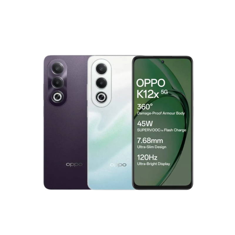 OPPO K12x 5G with 45W SUPERVOOC OPPO K12x 5G with 45W SUPERVOOC