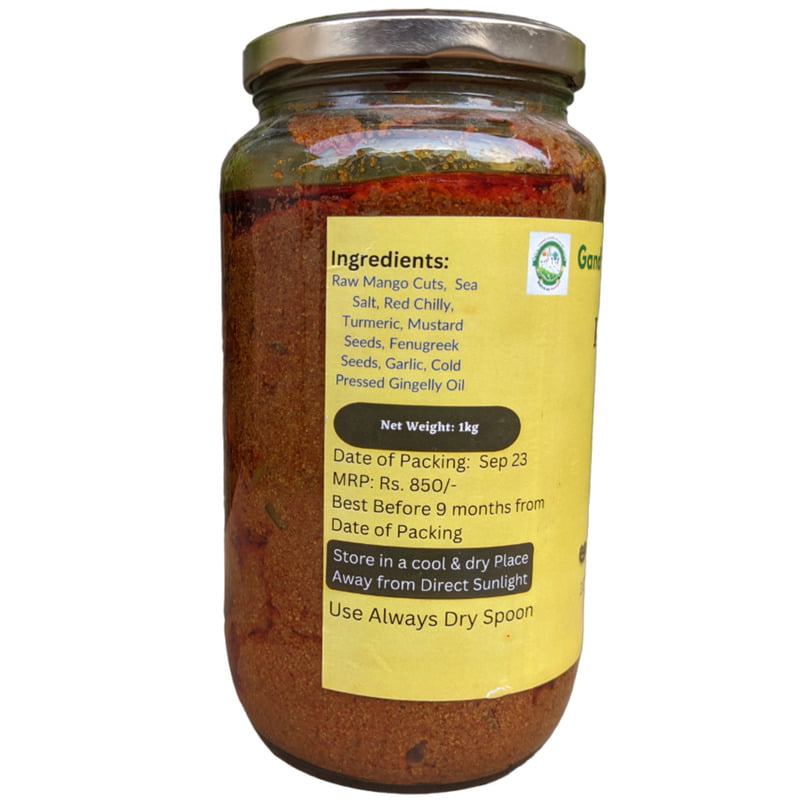 1kg Andhra Avakaya – Homemade - Authentic Andhra Mango Pickle 1kg Andhra Avakaya – Homemade - Authentic Andhra Mango Pickle