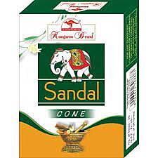 Kangaroo Sandal cone dhoop 20pcs