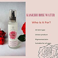 Kankshi organic 100% Natural Rose water
