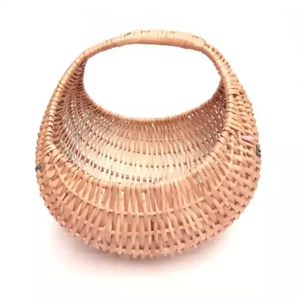Handmade Wicker Chand Basket in Kashmiri willow, rustic decor and storage Handmade Wicker Chand Basket in Kashmiri willow, rustic decor and storage