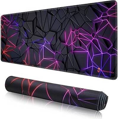 Sublimation Printed DARSHANAM WORLD Keyboard Mat, Mouse Pad Shortcut Keys Desk Mats for Office Mousepad (Black, Purple) Sublimation Printed DARSHANAM WORLD Keyboard Mat, Mouse Pad Shortcut Keys Desk Mats for Office Mousepad (Black, Purple)