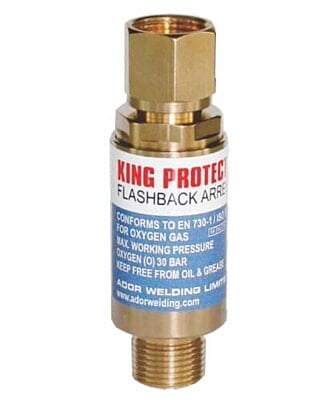 ADOR King Protect  R Flash Back Arrestor For Oxygen