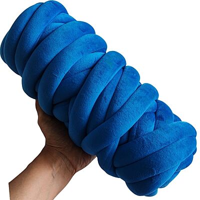 Jumbo Arm Knitting Yarn-118-Lite sky Blue