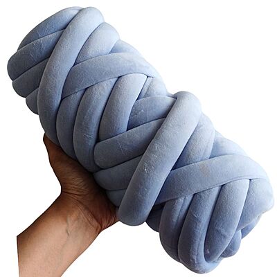 Jumbo Arm Knitting Yarn-25-Lite Blue