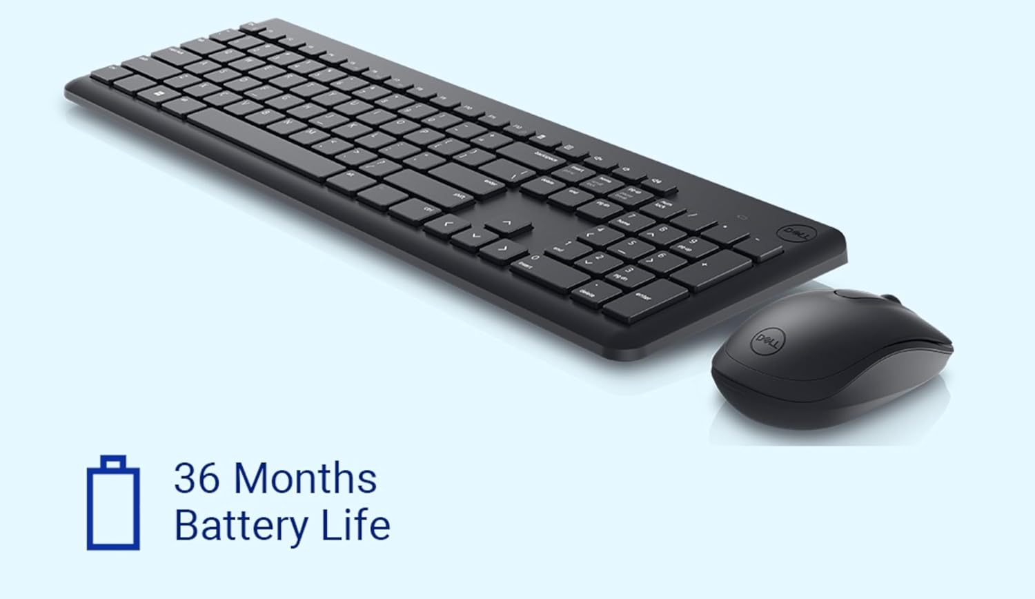 Dell Wireless Keyboard and Mouse - KM3322W
