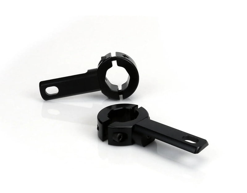 Denali Electronics Driving Light Mount - Articulating Bar Clamp 21mm-29mm, Black Denali Electronics Driving Light Mount - Articulating Bar Clamp 21mm-29mm, Black