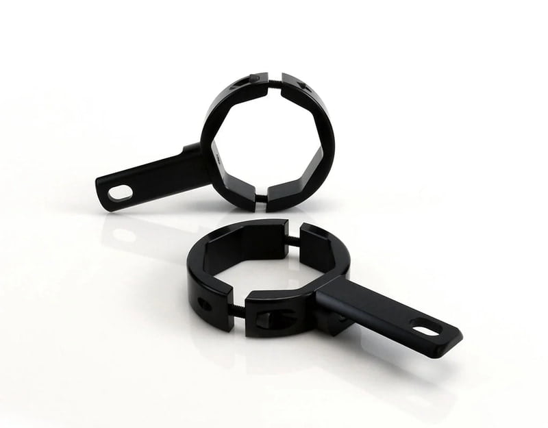 Denali Electronics Driving Light Mount - Articulating Bar Clamp 50mm-60mm, Black Denali Electronics Driving Light Mount - Articulating Bar Clamp 50mm-60mm, Black