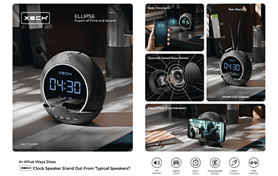 Clock Xech Ellipse