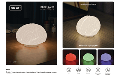 Lamp Xech Brain