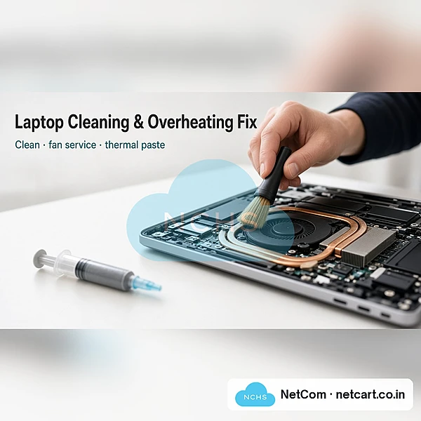 Laptop Cleaning & Overheating Fix