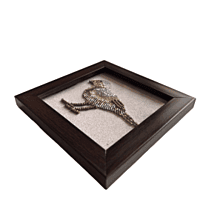 Zardozi Sparrow Wooden Coaster (Set of 2)