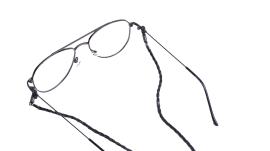 Soigné Female Small Cat Eye Sunglasses.White Frame with Sting Black