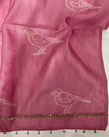 Chanderi Sparrow Stole