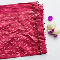 Chanderi Leaf Stole