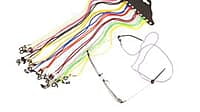 Soigné Female Aviator Sunglasses.Light Pink with multi color String Soigné Female Aviator Sunglasses.Light Pink with multi color String