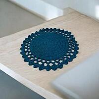 Crochet Single Colour Trivet Crochet Single Colour Trivet