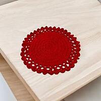 Crochet Single Colour Trivet Crochet Single Colour Trivet