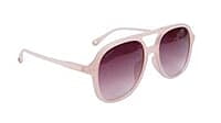 Soigné Female Aviator Sunglasses.Light Pink with multi color String Soigné Female Aviator Sunglasses.Light Pink with multi color String