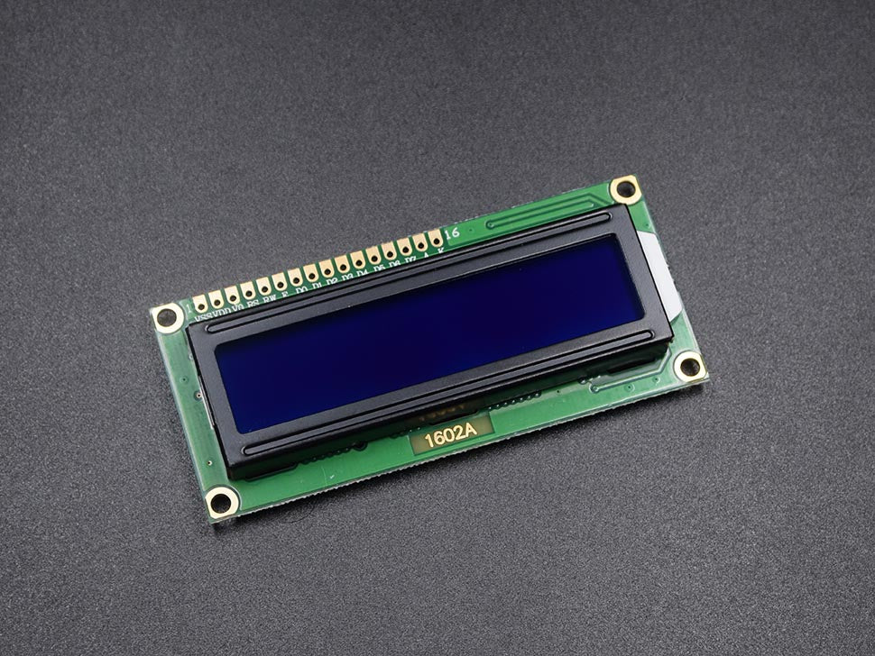 1602 16X2 LCD display Character Display with Blue Backlight