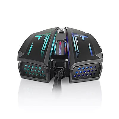 Lenovo Legion M200 RGB Gaming Wired USB Mouse, Ambidextrous, 6-Buttons, Upto 2400 DPI with 4 Levels DPI Switch, Multicolor-Colour RGB Backlight Lenovo Legion M200 RGB Gaming Wired USB Mouse, Ambidextrous, 6-Buttons, Upto 2400 DPI with 4 Levels DPI Switch, Multicolor-Colour RGB Backlight