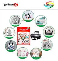 T Shirt Transfer Inkjet Photo Paper for Light Fabrics A4/20 Sheets 4 PACKETS OF 5 SHEETS T Shirt Transfer Inkjet Photo Paper for Light Fabrics A4/20 Sheets 4 PACKETS OF 5 SHEETS