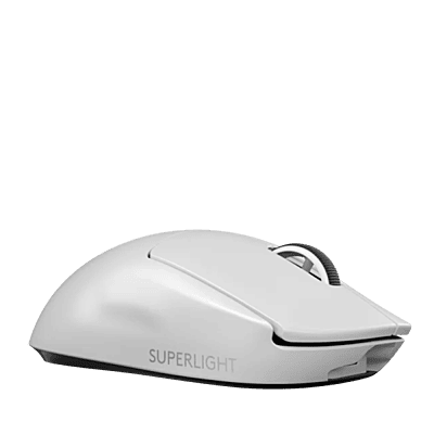 Logitech Superlight Wireless USB Gaming Mouse G PRO X ( White ) Logitech Superlight Wireless USB Gaming Mouse G PRO X ( White )