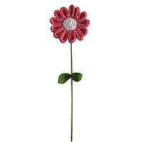 Crochet Pink Daisy (Bunch of 6)