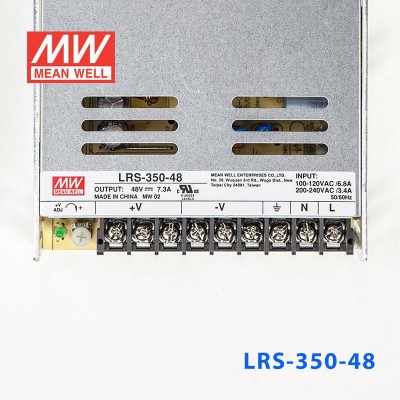 LRS-350-48 Mean Well 48V 7.3A 350.4W Metal Power Supply SMPS