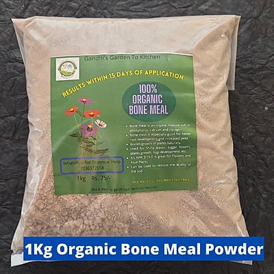1Kg Organic Bone Meal Powder & package 1Kg Organic Bone Meal Powder & package