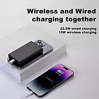 Champion 10000mAh Metallic Magnetic Wireless Power Bank – PD Fast Charging for iPhone & Android Champion 10000mAh Metallic Magnetic Wireless Power Bank – PD Fast Charging for iPhone & Android