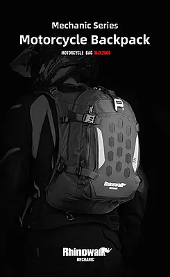 Rhinowalk Mechanic X Magnetic Backpack - Waterproof & Durable with Molle System Rhinowalk Mechanic X Magnetic Backpack - Waterproof & Durable with Molle System