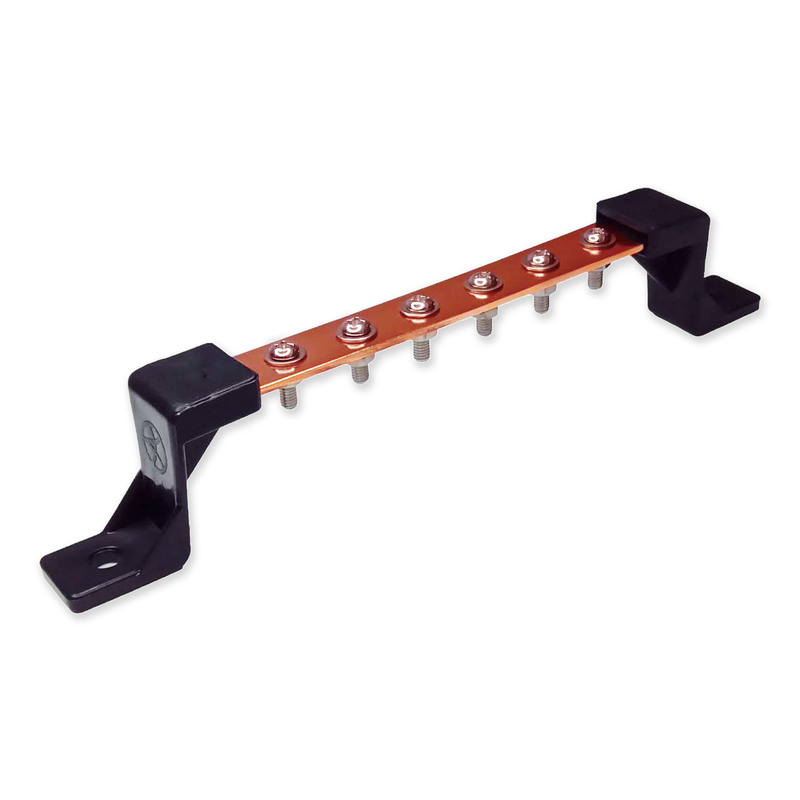 EARTH BENCH/TERMINAL STRIP,TERMINAL CONNECTOR [ 6 HOLE ]