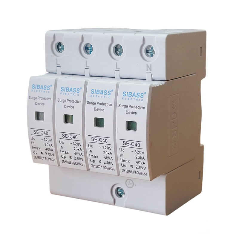 AC SPD 3 Phase 4 Pole 320V Surge Protective Device